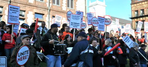 Assembling at City Hall 2