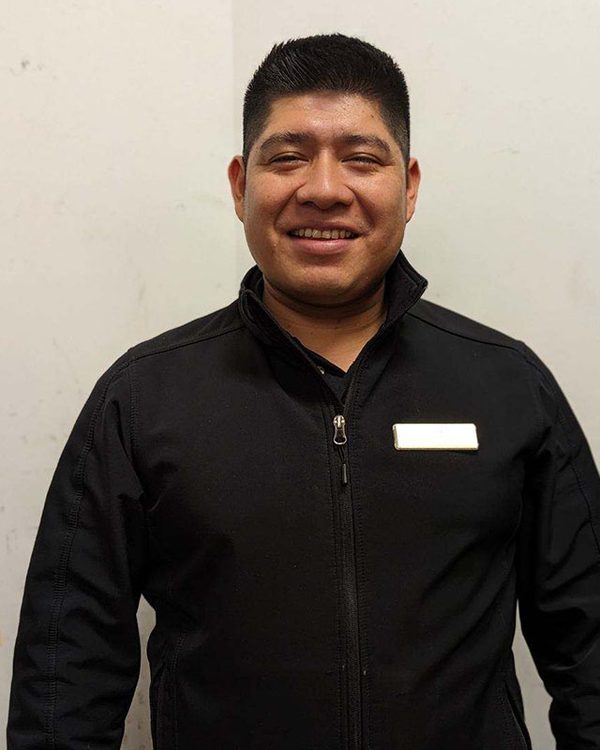 Pedro Matzatz, bar porter at Encore Boston Harbor.